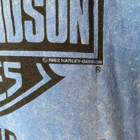 Vintage 1982 Harley Davidson Graphic T shirt - Picture 2 of 5